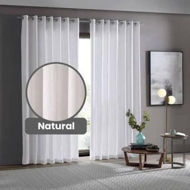 Imagem de Cortina Rustica Lugo 5,4 X 2,5 - Bella Janela Natural