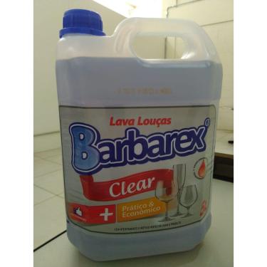 Imagem de Detergente Lava Louças Clear Barbarex 5L