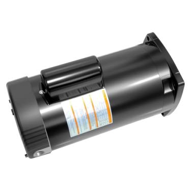Imagem de Motor de bomba de piscina B2843 único - 2HP, 3450 RPM, estrutura Y56Y, 208/230V, 1,5KW, 60HZ, 11,0/10,2 amperes, compatível com Hayward Super Pump Sta-Rite SuperMax, jacuzzi, hidrovia