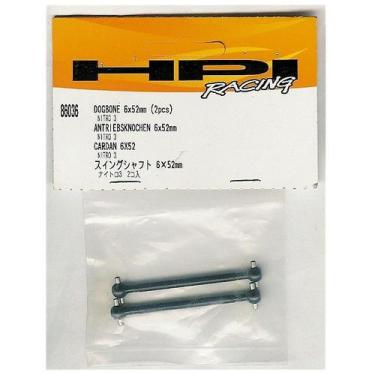 Imagem de Eixos cardã 6x52mm para automodelo hpi86036