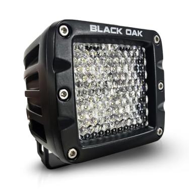 Imagem de Black Oak Luz LED difusa LED POD 5 cm 40W CREE XM-L2, 120°, IP69K luz de trabalho difusa, luz lateral, para-brisa inferior, luz de reserva traseira para trator, caminhão, barco, ATV UTV