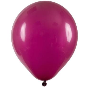 Imagem de BALÃO LISO - ART-LATEX Nº 09 - VINHO - Pacote com 50 unidades - Balões
