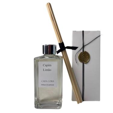 Imagem de Difusor Aromatizador De Ambiente Aroma Capim Limão 250ml, Cada Coisa