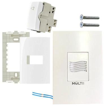 Imagem de Campainha Eletronica Cigarra Grilo Residencial Comercial Bivolt 4x2 Sl