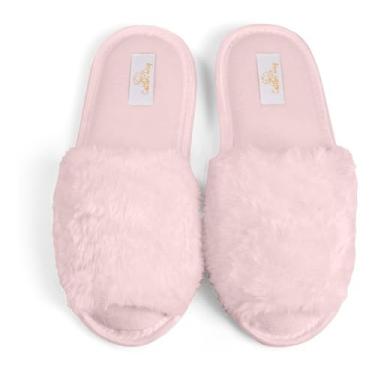 Imagem de Pantufa Chinelo Isa Cotton Day com Solado Antiderrapante e Antitérmico Conforto e Elegância para seus Passos (Rosa, BR, Adulto, Faixa Numérico, 35, 36)