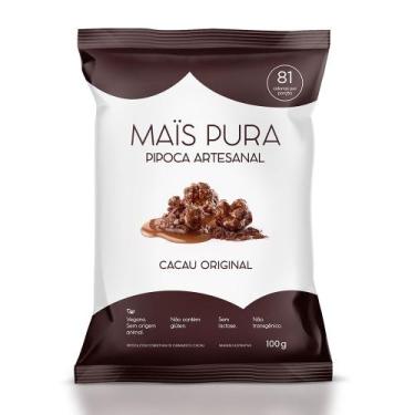 Imagem de Pipoca Artesanal Sabor Cacau Original Mais Pura 100g