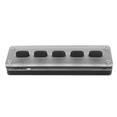 Imagem de Generic Mini -Teclado Macro Mecânico, Teclado Silencioso, Teclas de Silicone Programáveis ​​DIY, 5 Teclas de Escritório Multimídia