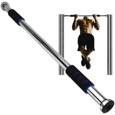 Imagem de Barra Porta Fixa Exercício Costas Dorsal Bíceps Abdominal Flexão Treino Musculação Residencial