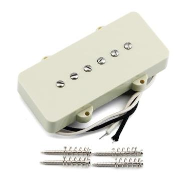 Imagem de FLEOR Captador de braço de bobina única para guitarra elétrica Alnico 5 JM Pickups para peça de guitarra Jazzmaster