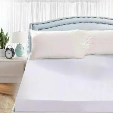 Imagem de Capa Protetora Para ColchãO Casal ImpermeáVel - Anti Xixi, áCaros E Alergias - Com EláStico E Encosto Total Para ColchãO Queen/King - FáCil De Lavar(Solteiro)