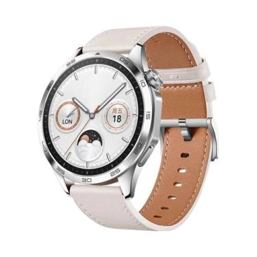 Imagem de Pulseira De Couro Macio De 22mm 20mm Para HUAWEI WATCH GT 4 46mm 4 pro