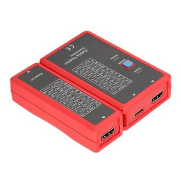 Imagem de ❥❥UT681HDMI Testador Profissional de Cabos de Dados e MINI- Com 20 LEDs Indicadores de status: Teste Rápido para Curto-Circuito, Circuito Aberto e Pedido de Fio