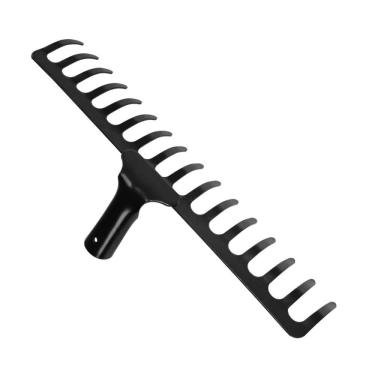 Imagem de Ancinho 16 Dentes Curvo Leve em Aço sem Cabo - 77101164 - TRAMONTINA