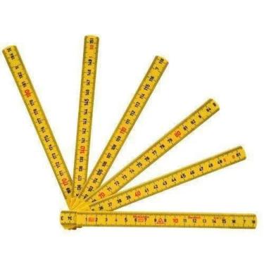 Imagem de Metro Sueco Hultafors Com 12 Dobras Fibra De Vidro 1 Peças