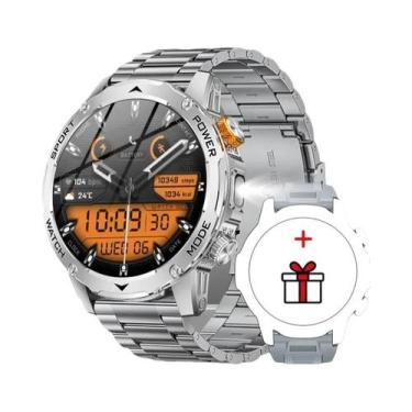 Imagem de Relógio Inteligente Bluetooth Masculino Grande Com Bateria De 1000mAh 