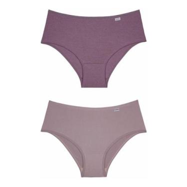 Imagem de Kit Com 2 Calcinhas Altas DelRio - Ref. 50368, GG, Quartz, New nude d2