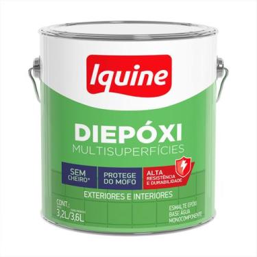 Imagem de Tinta Epóxi Base Água Branco Neve 3,6l Iquine