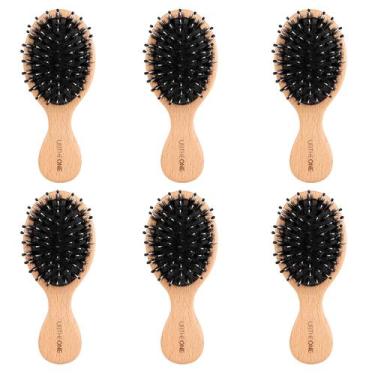 Imagem de Escova de cabelo URTHEONE Mini Boar Bristle Pocket Travel 6 unidades