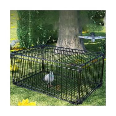 Imagem de Gaiola de pombo criptografada para pássaros que permite apenas a entrada, mas não a saída, reciclagem automática de gaiolas externas, ninho de pássaro (pequeno)