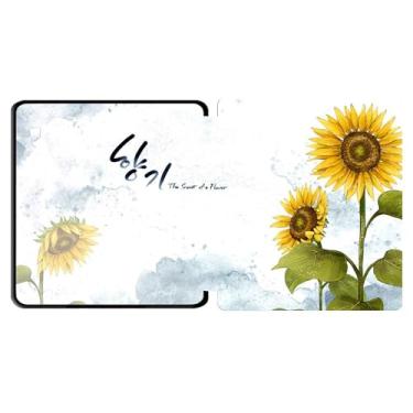 Imagem de GUKSRASO Capa para o Novo Kindle Oasis 10ª/9ª Geração (2019/2017) - Capa Protetora de Poliuretano à Prova d'água para Leitor Eletrônico de 7 Polegadas