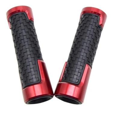 Imagem de GRJQRKHZ Punhos de guidão de motocicleta para K&awasaki Z650 Z900 Z1000 Z1000sx Z800 2017 2018 Extremidades do punho do guidão da motocicleta Acessórios de liga de alumínio