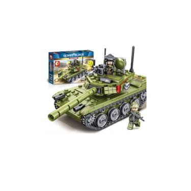 Imagem de Blocos de construção: tanque de brinquedo, Segunda Guerra Mundial, sov