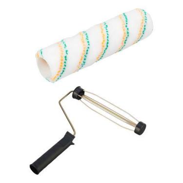 Imagem de Rolo Pintura 100% Poliéster Anti Respingo + Garfo 23cm P.a.g