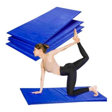 Imagem de Colchonete De Ginástica E Exercícios Abdominais Yoga Pilates 90 X 40 X