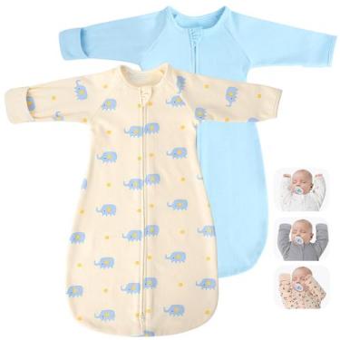 Imagem de Pacote com 2 bolsas de dormir para bebês Amrcbb Transitional Swaddle S