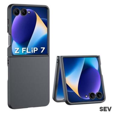 Imagem de Capa Capinha Acrílico Slim Anti Impacto Para Galaxy Z Flip 7 - SEV