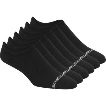 Imagem de Kit 6 Pares Meias Sapatilha Masculina Antiderrapante Sport S117773 Ske