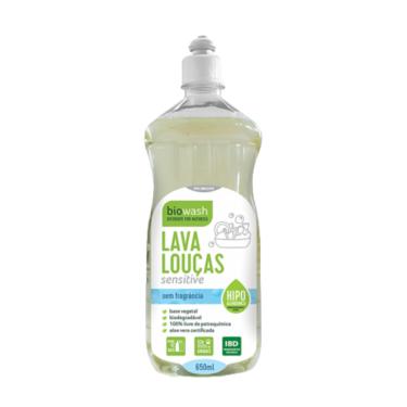 Imagem de Detergente Lava Louças Sensitive Biodegradável Biowash 650ml