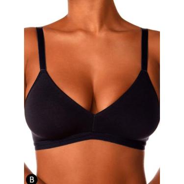 Imagem de Sutiã Secret Cotton Demillus 061052 (Antiga 078052) T.44/50 Plus Size,