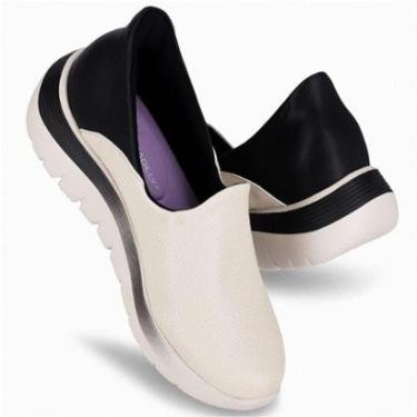 Imagem de Tênis Casual Feminino Piccadilly Slipfit Calce Sem As Mãos Cor:;Tamanho:33;Gênero:Feminino-Feminino