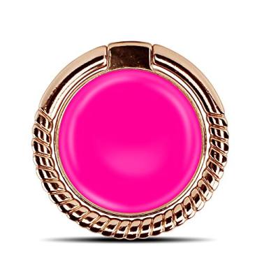 Imagem de Suporte de anel para celular, suporte para celular, suporte de dedo Gip, aderência de metal polido com rotação de 360° para suporte magnético de carro, compatível com iPhone 16/15/14 Pro Max