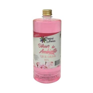 Imagem de Refil Difusor Aromatizador Ambiente Tropical Aromas 1 Litro (Flor de Cerejeir)