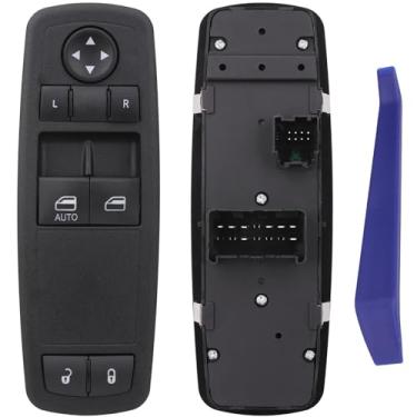 Imagem de Master Window Switch Power Control Driver Side Compatible with 2012-2015 Ram C/V (Cargo Van) / Dodge Grand Caravan, for Chrysler Town & Country OEM 68110870AB 68298870AA DWS2041 Blue Light 1 Auto