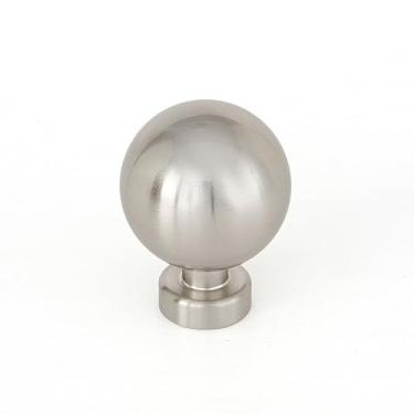 Imagem de NIBNIE 20 maçanetas de armário de cozinha de níquel escovado de 2,5 cm de diâmetro, puxador de gaveta retrô clássico vintage para gaveta armário cômoda guarda-roupa