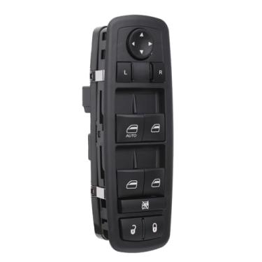Imagem de Master Power Window Control Switch Compatible with Dodge Journey 2009-2016, for 08-10 Grand Caravan, for 07-11 Nitro, for 08-12 Jeep Liberty Replacement OEM 4602632Ag 68084001Ab Green Light 8+13 Pins