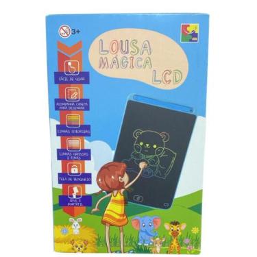 Imagem de Lousa Mágica Infantil LCD Azul CKS