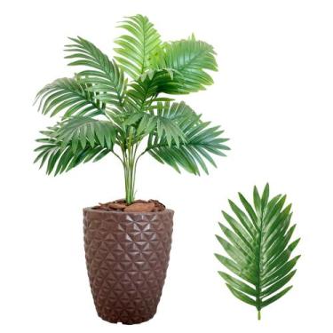 Imagem de Planta Artificial Palmeira com Vaso Polietileno Completo - FlorImp
