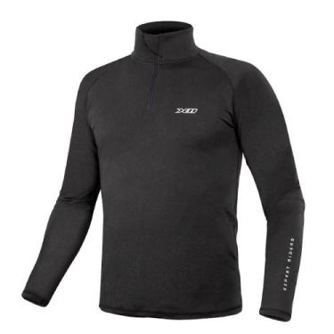 Imagem de Blusa Térmica Segunda Pele X11 Climate 2.2 Frio Inverno Moto, Preto, G