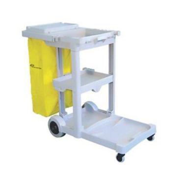 Imagem de Carro Funcional de Limpeza America Bralimpia Amarelo