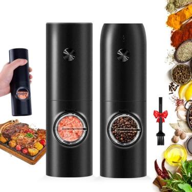 Imagem de Kit Moedor Elétrico Para Moer Grãos De Café E Pimenta Grosso