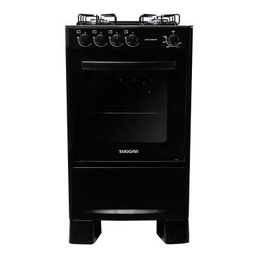 Imagem de Fogao Suggar de Piso Cook Essence 4 Bocas com Mesa de Vidro