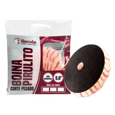 Imagem de Boina 5,0 pirulito power corte pesado (listra vermelha) sem interface 