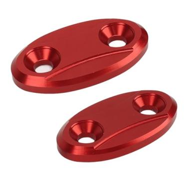 Imagem de Capa para Espelho Retrovisor de Motocicleta, 2 Peças, Cobertura para Base de Espelho Retrovisor de Liga de Alumínio, para S1000rr 2009-2019 (Vermelho)