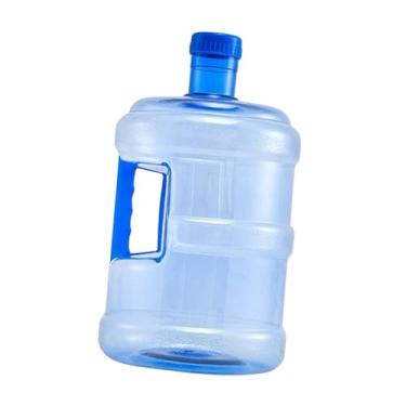Imagem de Generic Garrafa de água reutilizável, portátil, fácil de segurar, à prova de vazamentos, balde de água, cantil para cerimônias, casa, trailer, 7.5l