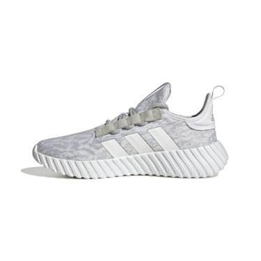 Imagem de adidas Tênis masculino Kaptir 3.0, Branco/Cinza, 8 Women/7 Men