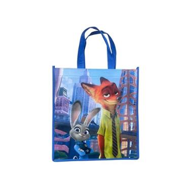 Imagem de Legacy Licensing Partners Sacola grande reutilizável para presente de Natal do filme Zootopia da Disney